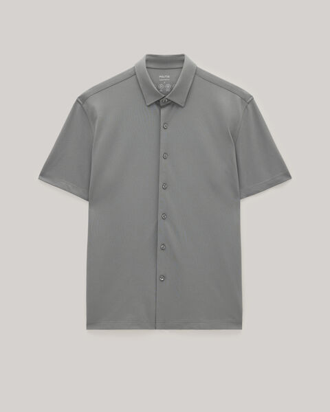 Travel Pique Short Sleeve Shirt, Sage, hi-res